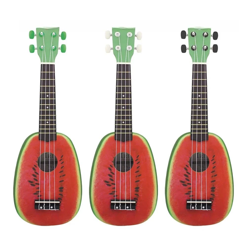 Strumento UKulele per chitarra pratica per principianti con modello anguria Ukulele da 21 pollici