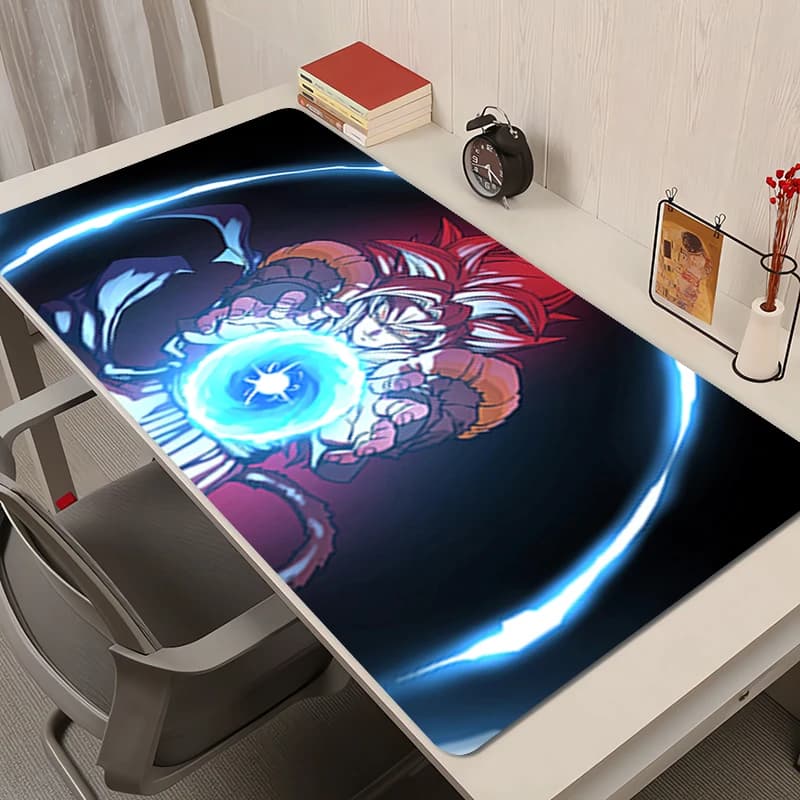 Tappetino per mouse Dragon Ball Tappetini da gioco per computer Accessori per PC Tappetino esteso Tappetino per tastiera anime HD Tappetino per mouse antiscivolo Tappetino per scrivania da ufficio
