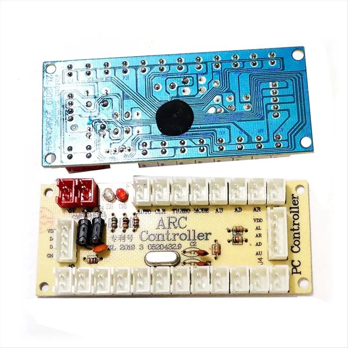 T81C! 10 Pezzi Scheda Controller USB ARC968 PS3 per Raspberry Pi, Joystick da Gioco, Controller Zero Delay, Encoder Pulsante Arcade SANWA
