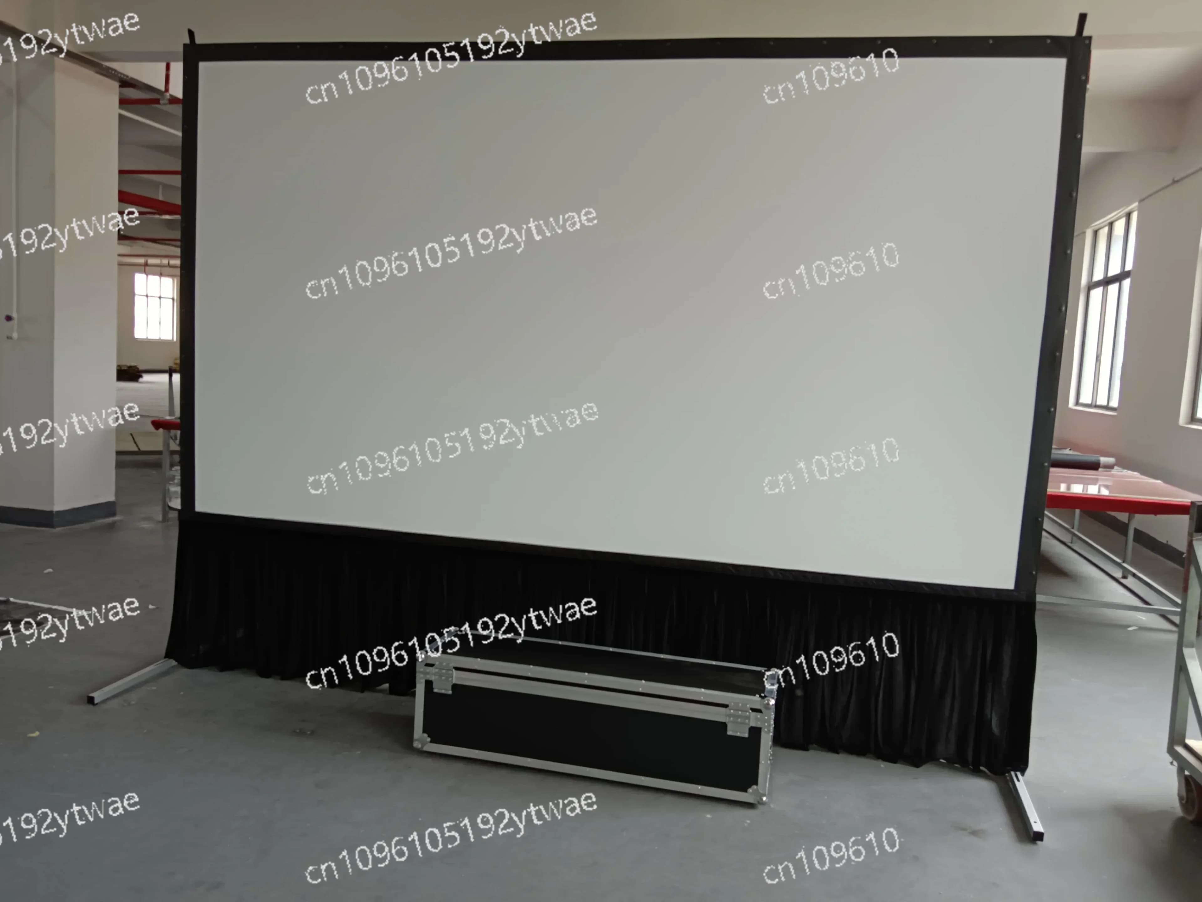 150-300 Inch 16:9 4:3 Fast Fold Projector Screen Portable Outdoor Front & Rear Projection Screen