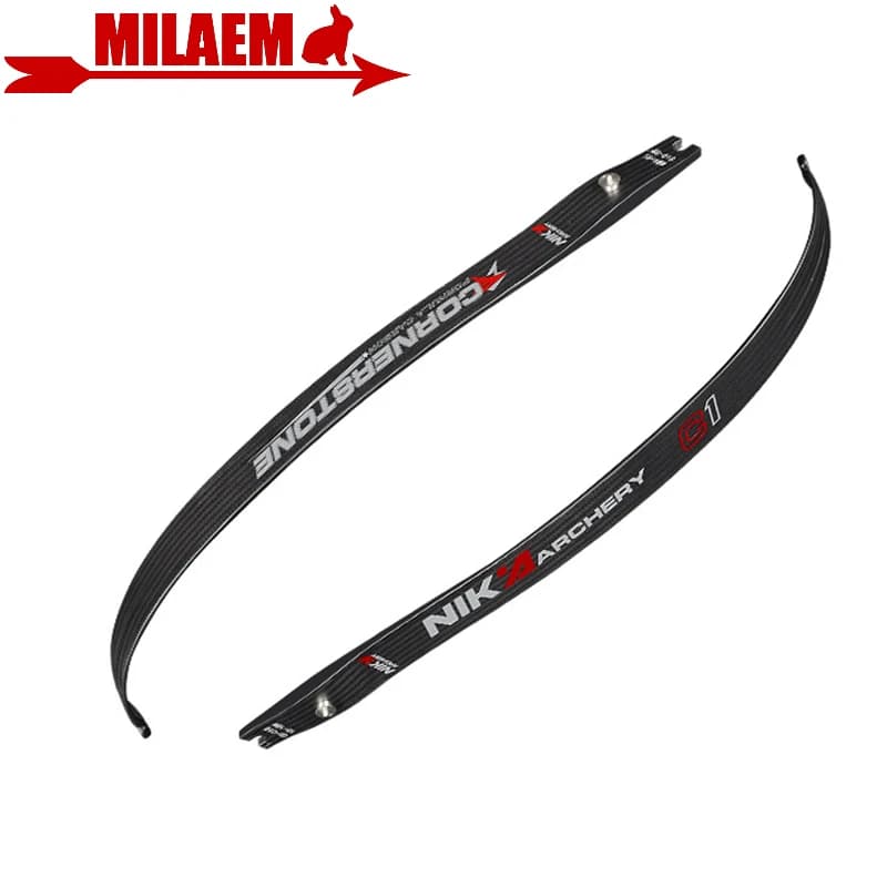 Tiro con l'arco ILF arco ricurvo arti C1 H25-68 "carbonio 16-48lbs caccia bersaglio scarpe arco e frecce accessori