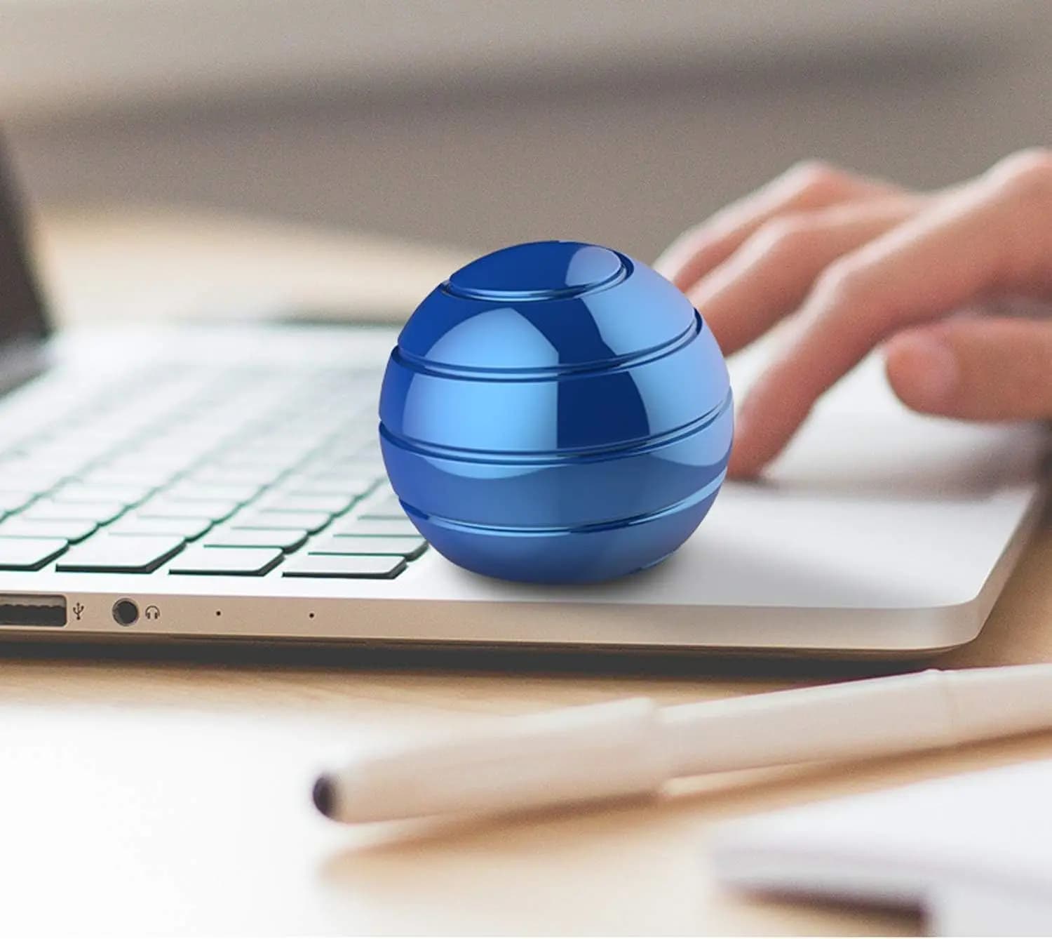 Giocattoli Fidget Spinner in metallo, EDC Desk Top Antistress Ansia Agitarsi Giocattolo per Bambini Adulti Bambini Autismo ADHD