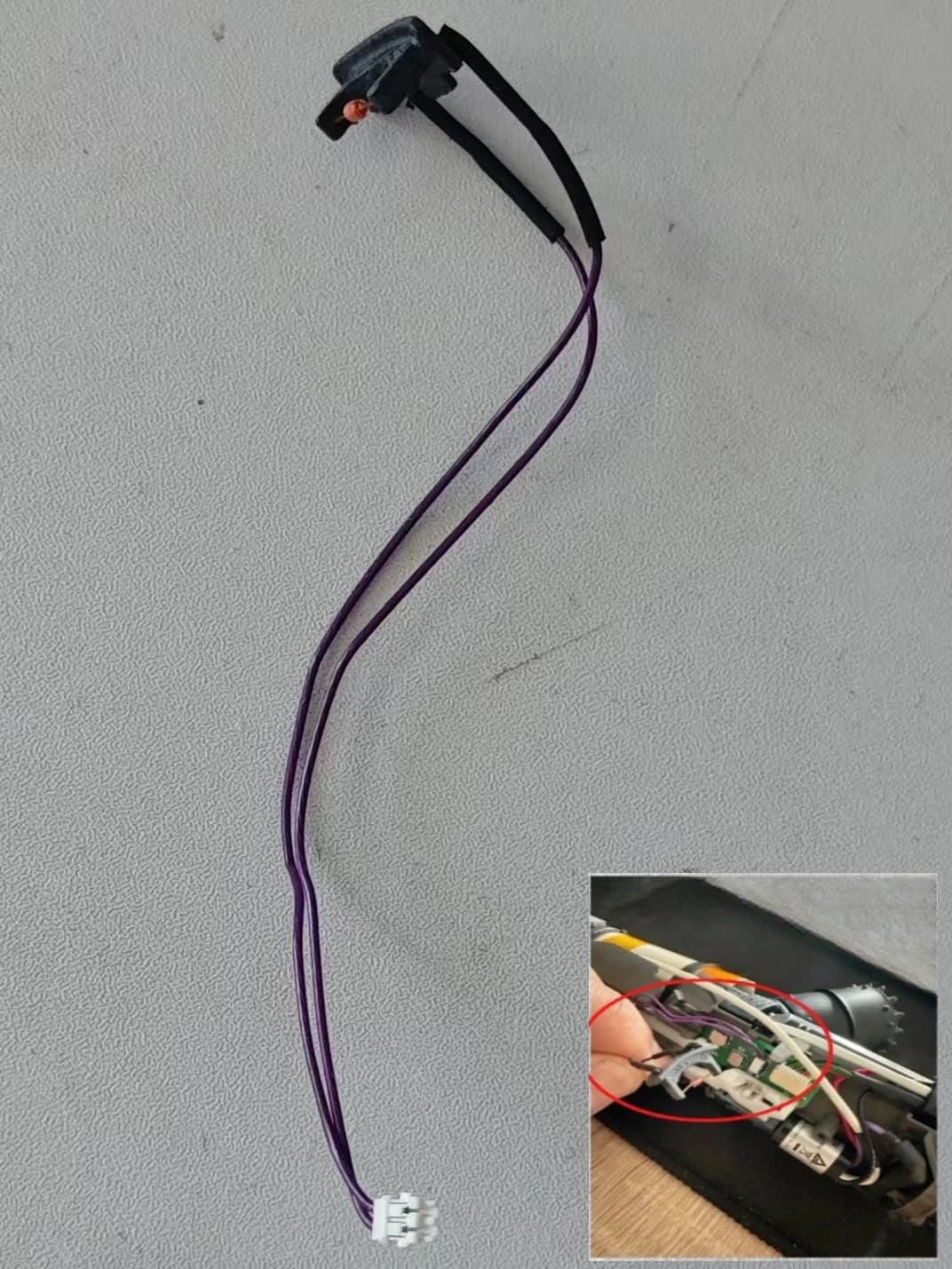 new temperature control cable temperature sensor 1Pc for iron DDyson Airwrap HS08