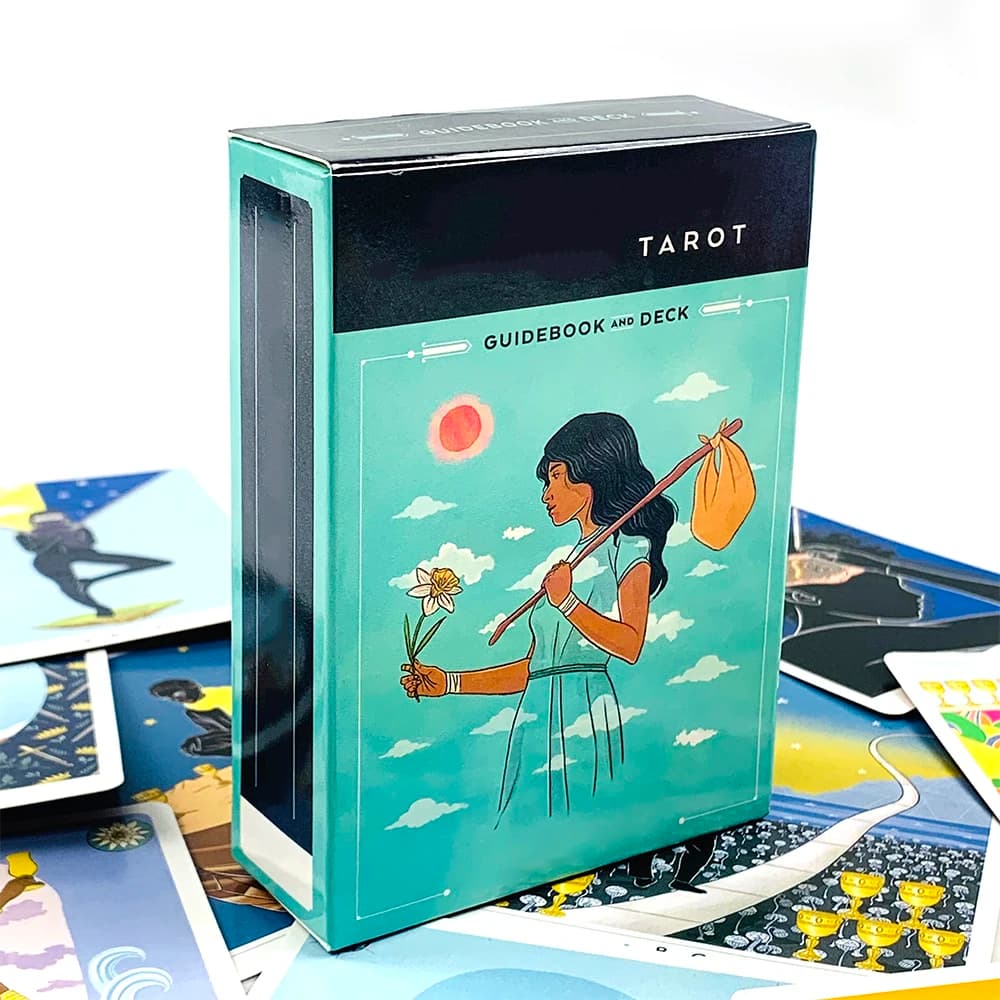 Carte dei Tarocchi 10,2*7,4 cm, 78 carte, gioco da tavolo per divinazione, ideale per la meditazione e le pratiche spirituali per donne e ragazze