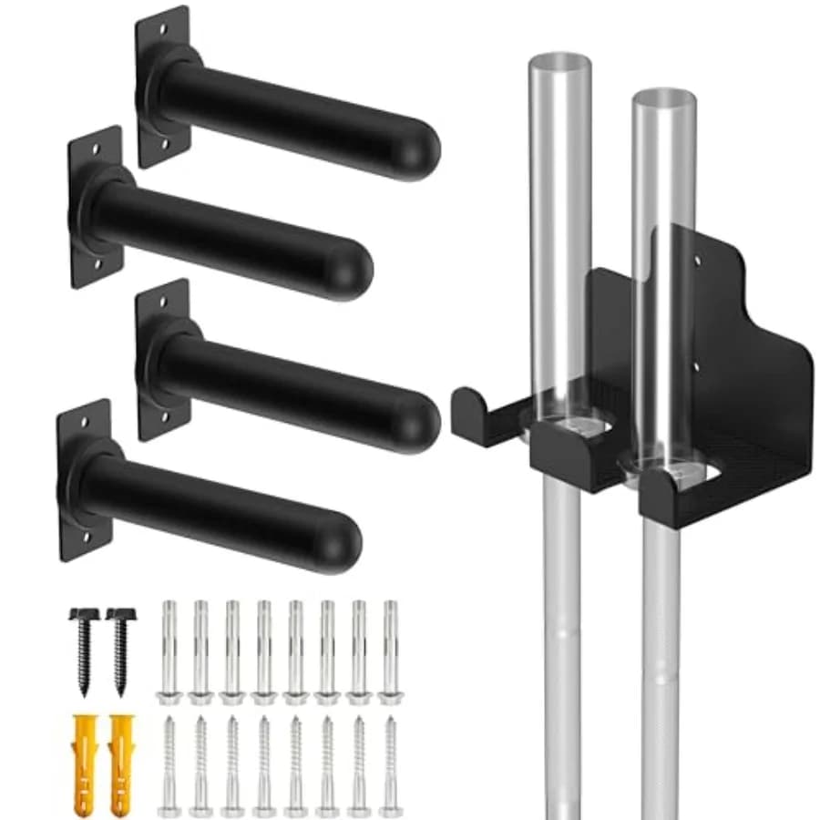 Set of 4 Bearings for Weights and Sets of 2 Bearings for Weight Bars for 2 Poles, Vertical Bearing for Weights with Advanced Technology