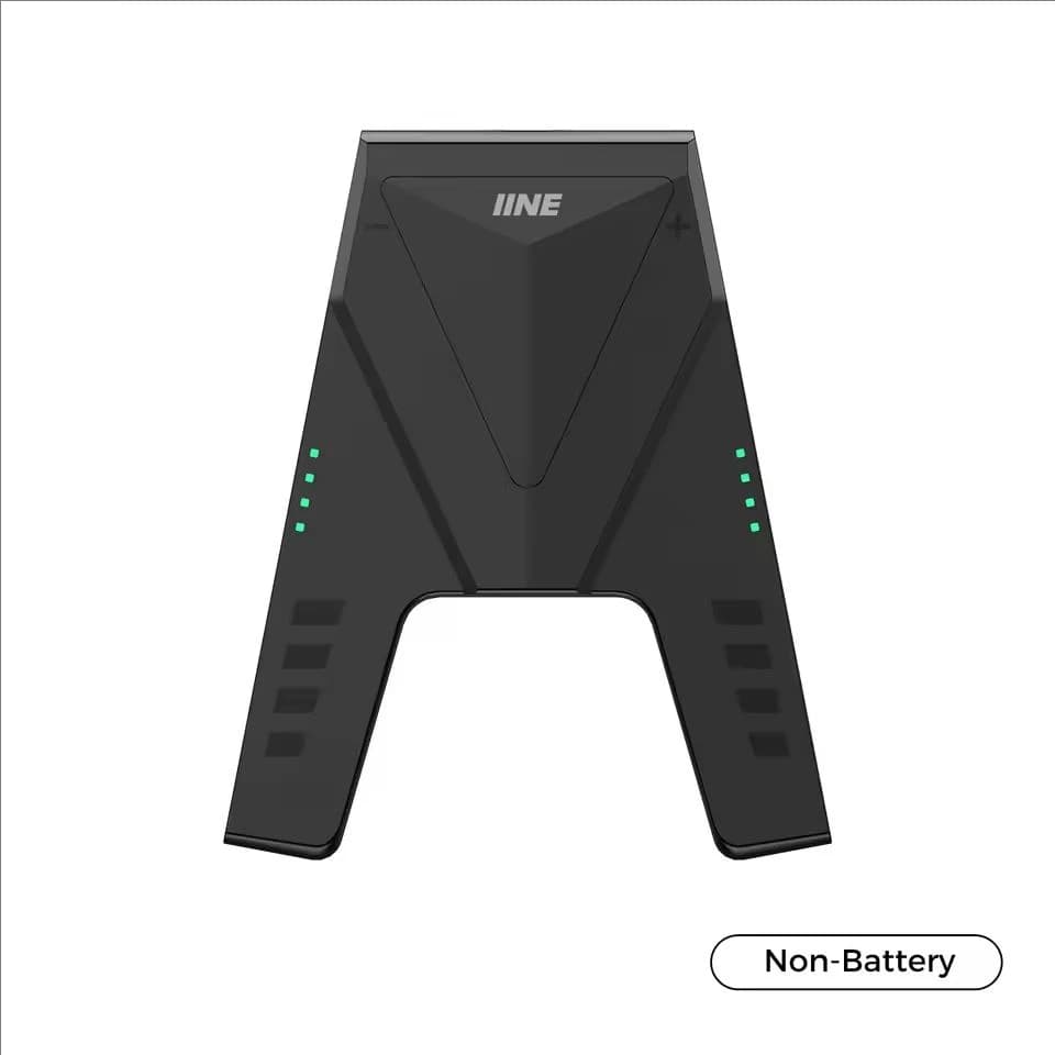Impugnatura Ergonomica IINE per Ricarica Switch 2/NS2/Switch2 con Indicatore di Carica e Protezione da Sovraccarico, Compatibile con Cover