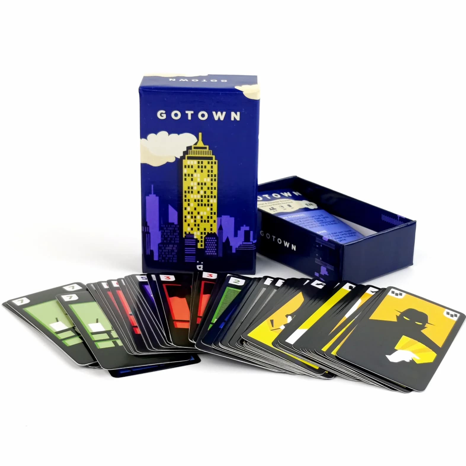 GO TOWN - Il ultimo gioco di carte da festa portatile | Ghiaccio coinvolgente per riunioni e eventi sociali per adulti