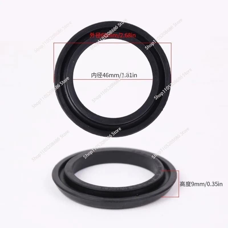 2Pcs Suitable for Geberit drain valve rubber gasket silicone sealing gasket toilet tank small accessories