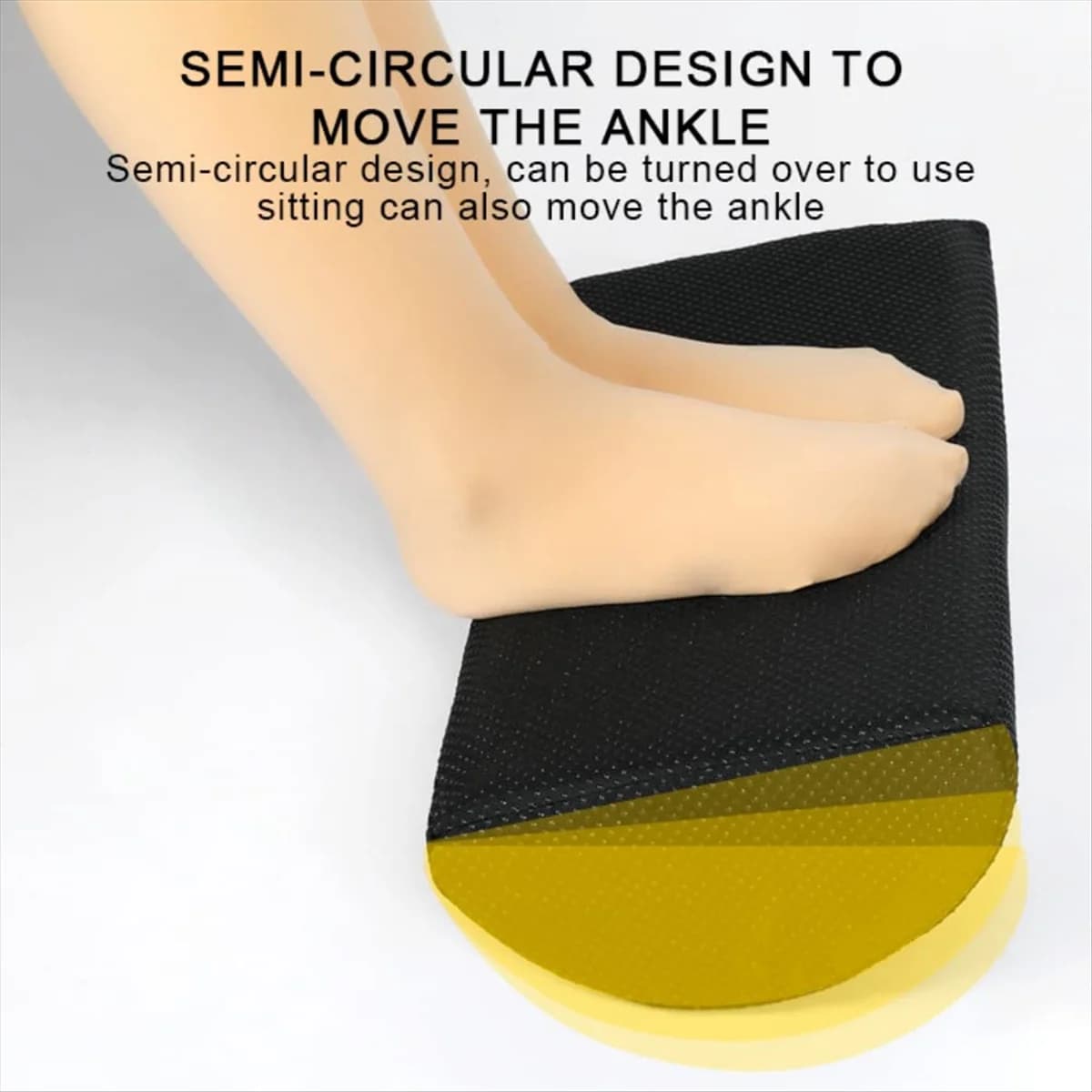 AT16 Poggiapiedi Antiscivolo da Scrivania per Lavoro, Poggiapiedi Ergonomico in Memory Foam Sotto la Scrivania, Cuscino Poggiapiedi