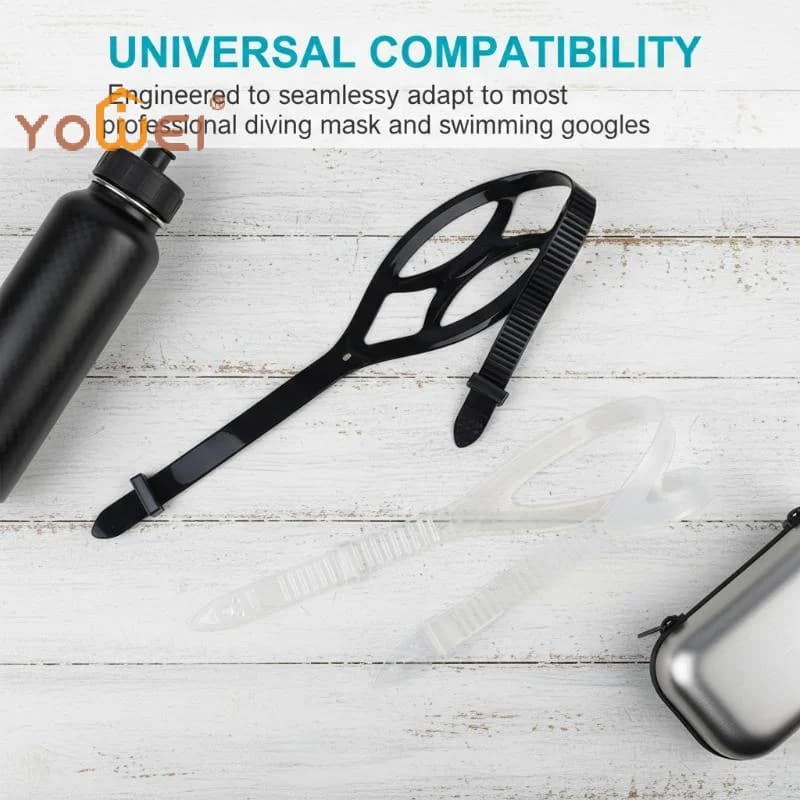 Universal Silicone Strap for Diving Mask, Snorkeling and Swimming, Morbid and Elastic Replacement Accessories for Diving Occhialini