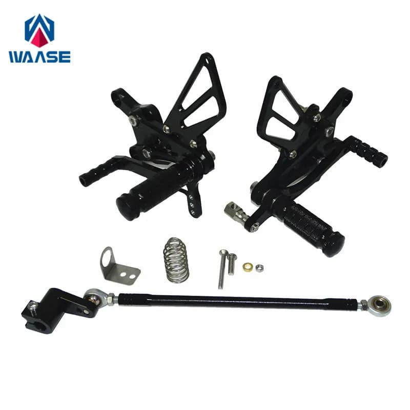 Waase CBR 600 F4i Rider Racing Rearset Pedane Pedane Poggiapiedi Pioli Per Honda CBR600F4i 2001 2002 2003 2004 2005 2006 2007