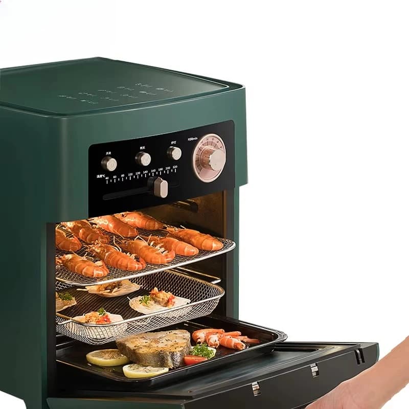 Friggitrice elettrica Frier a temperatura regolabile con 10 funzioni preimpostate compatibili da 1700 W con timer