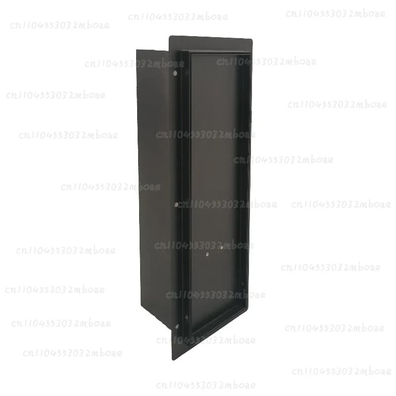 304 embedded toilet brush bathroom storage rack, saving space and convenient Hidden toilet brush holder+stainless steel