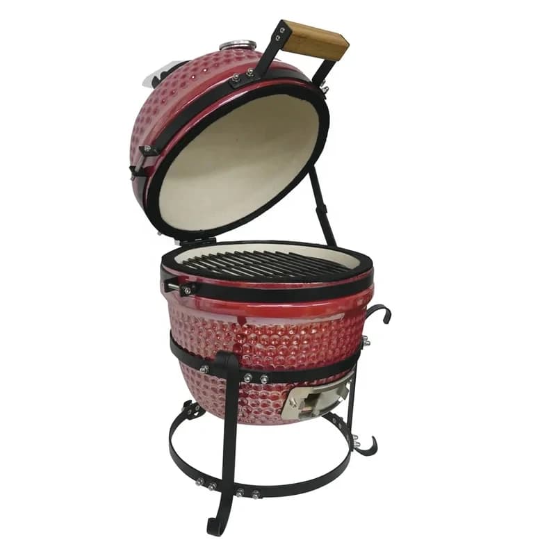 Trend Auplex Ceramic Kamado Komodo Jop - Inch Puadas Outdoor Charcoal Barbecue Plla Grill BBQ