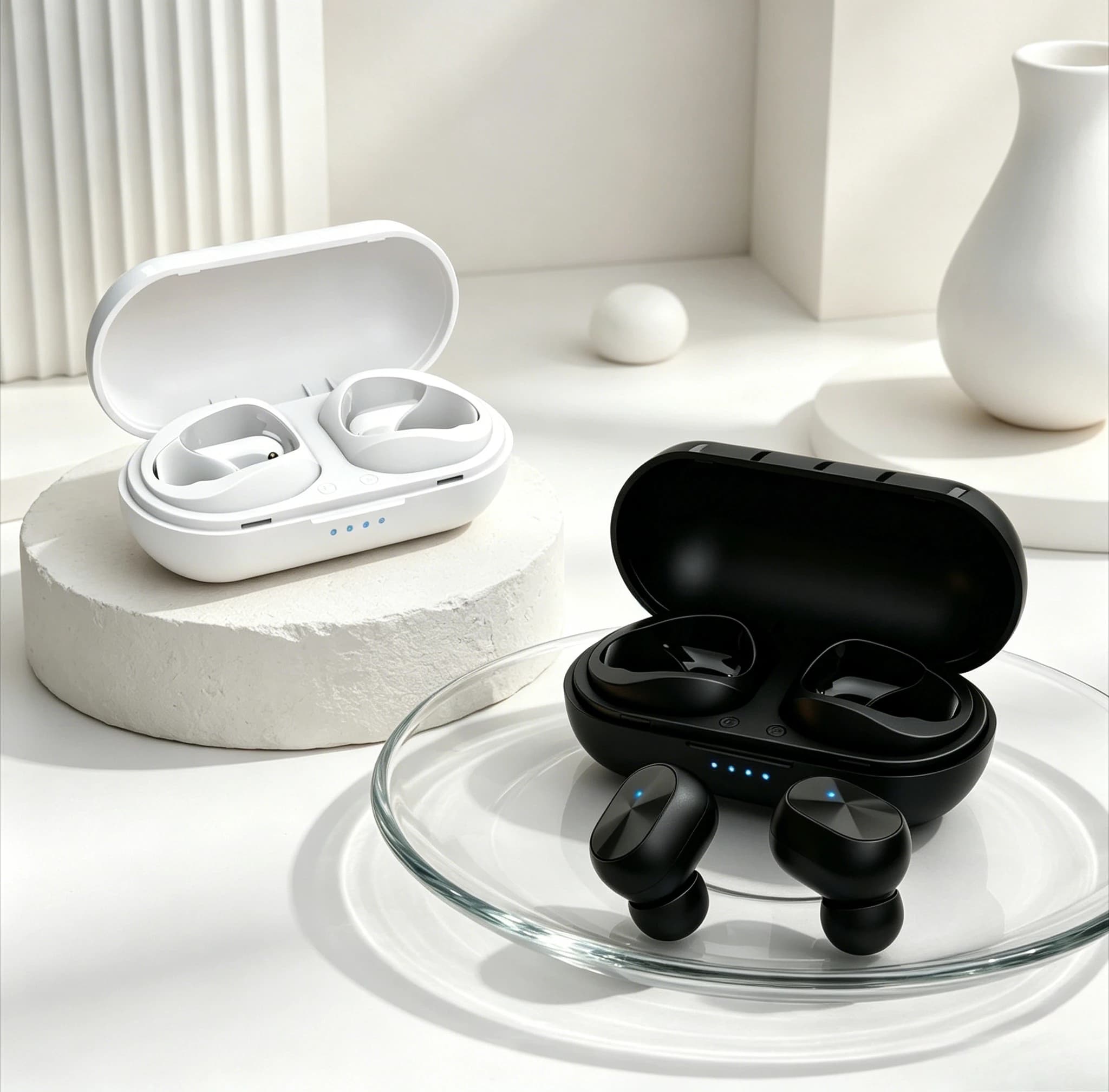 TWS Wireless Earbuds Fone Bluetooth Earphones Wide-soundstage Bluetooth Headphones Create An Expansive Audio Environment