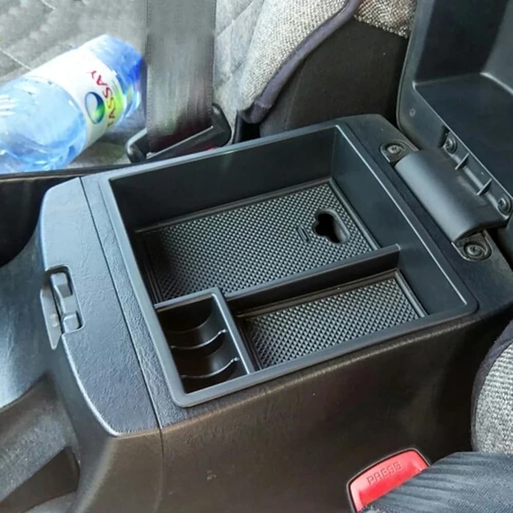 For Toyota Fortuner Hilux Innova Vigo 2004 - 2015 Organzier Bracciolo Box Storage Tray Central Console Flat Support Accessories