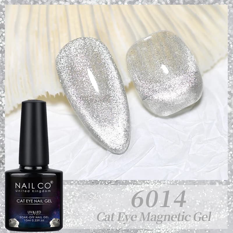 NAILCO Trasparente Cat Eye Gel Smalto per unghie 10ml UV Nail Art Semi Permanente Lakiery Hybrydowe Magnete SPAR Lacca Gel Vernis Soak