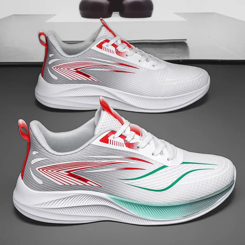 Scarpe sportive da uomo Estate nuova mesh traspirante stabile supporto alla caviglia antiscivolo ammortizzante suola morbida scarpe da corsa casual uomo