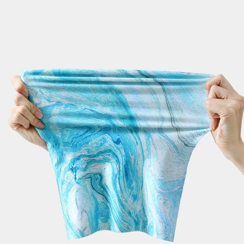Maschera estiva da ciclismo per uomo con protezione solare, foulard multifunzionale ad asciugatura rapida, maschera traspirante in seta ghiacciata per sport all'aperto