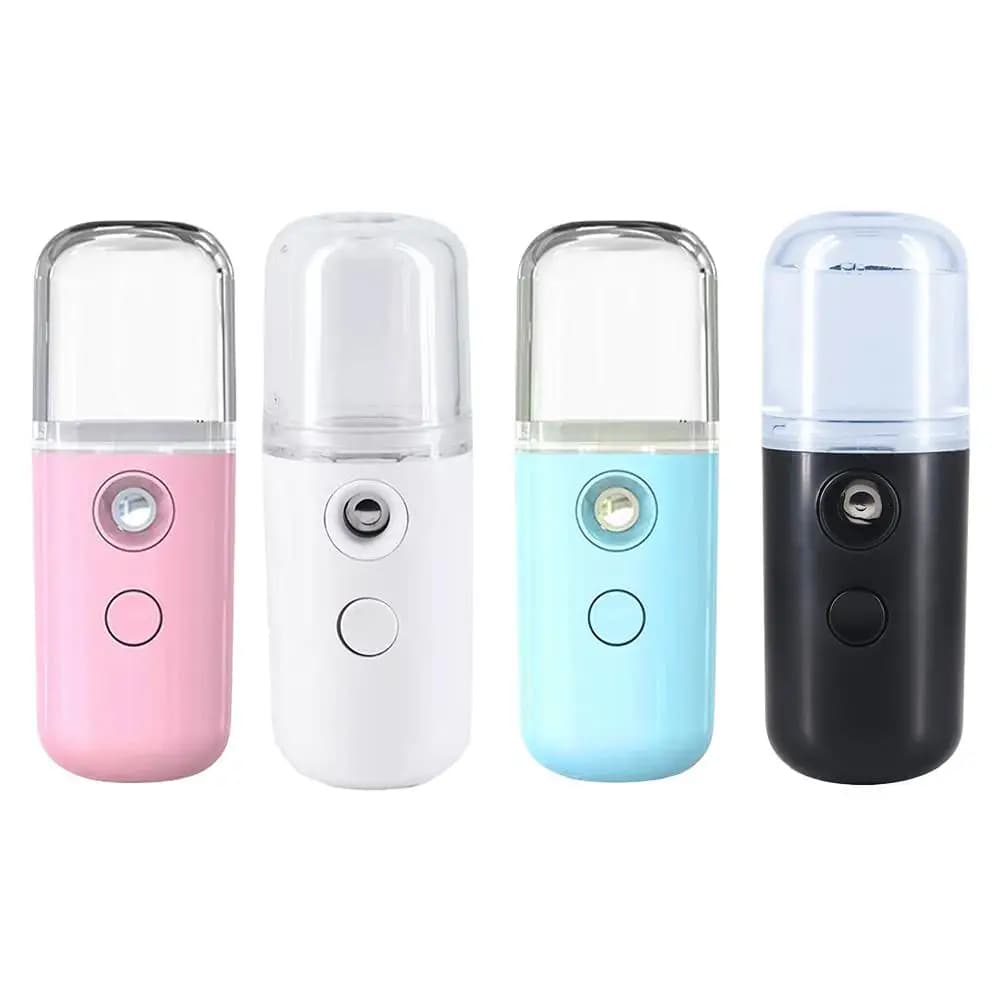 Mini Nano Mist Face Humidifier Face Steamer Moisturizing Beauty Instruments Handy Skin Care Machine For Face Hydrating Skin Care