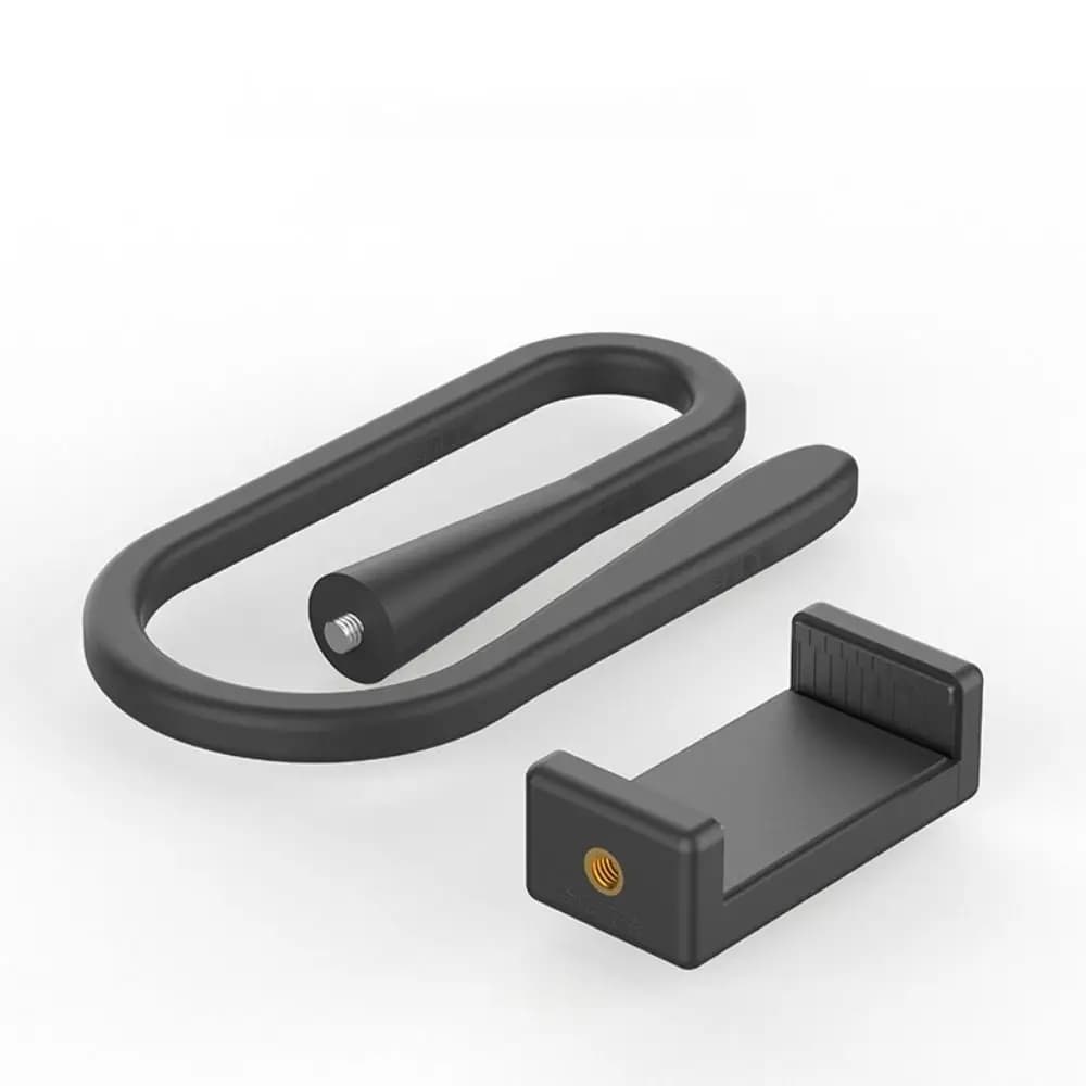 Supporto universale per baby monitor Staffa per fotocamera per bambini regolabile in silicone Supporto per webcam flessibile senza fori Asta per culla