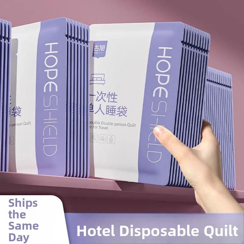Single/Double Travel Pele Bag, Single/Double Cover, Integrated Federa, Dirty Resistant, for Hotel, for Adults, Often