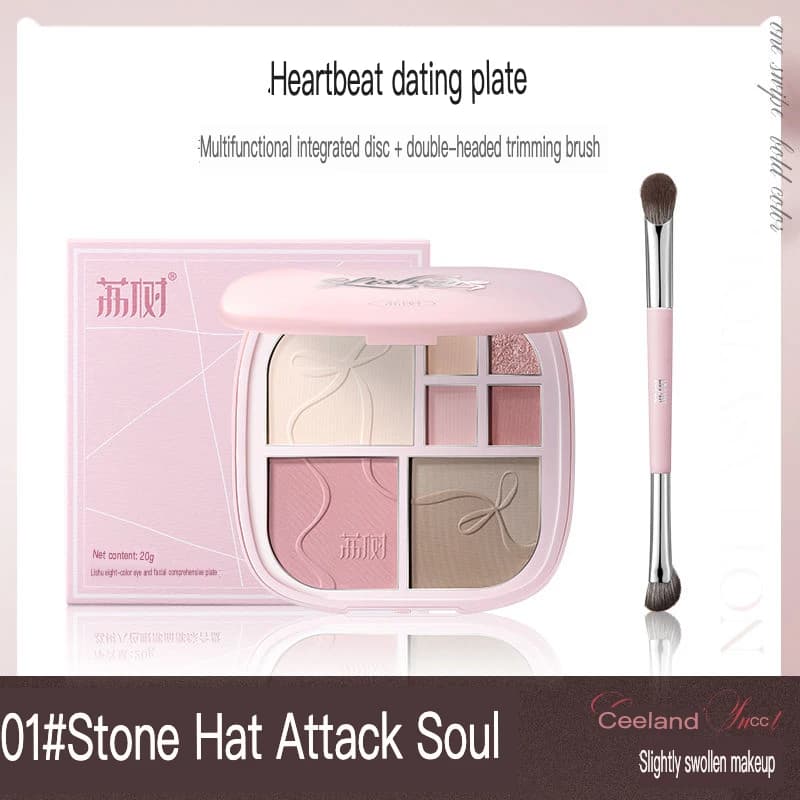 Lishu High Gloss Facelift Four in a Complete Disk Corrector Sliding Powder