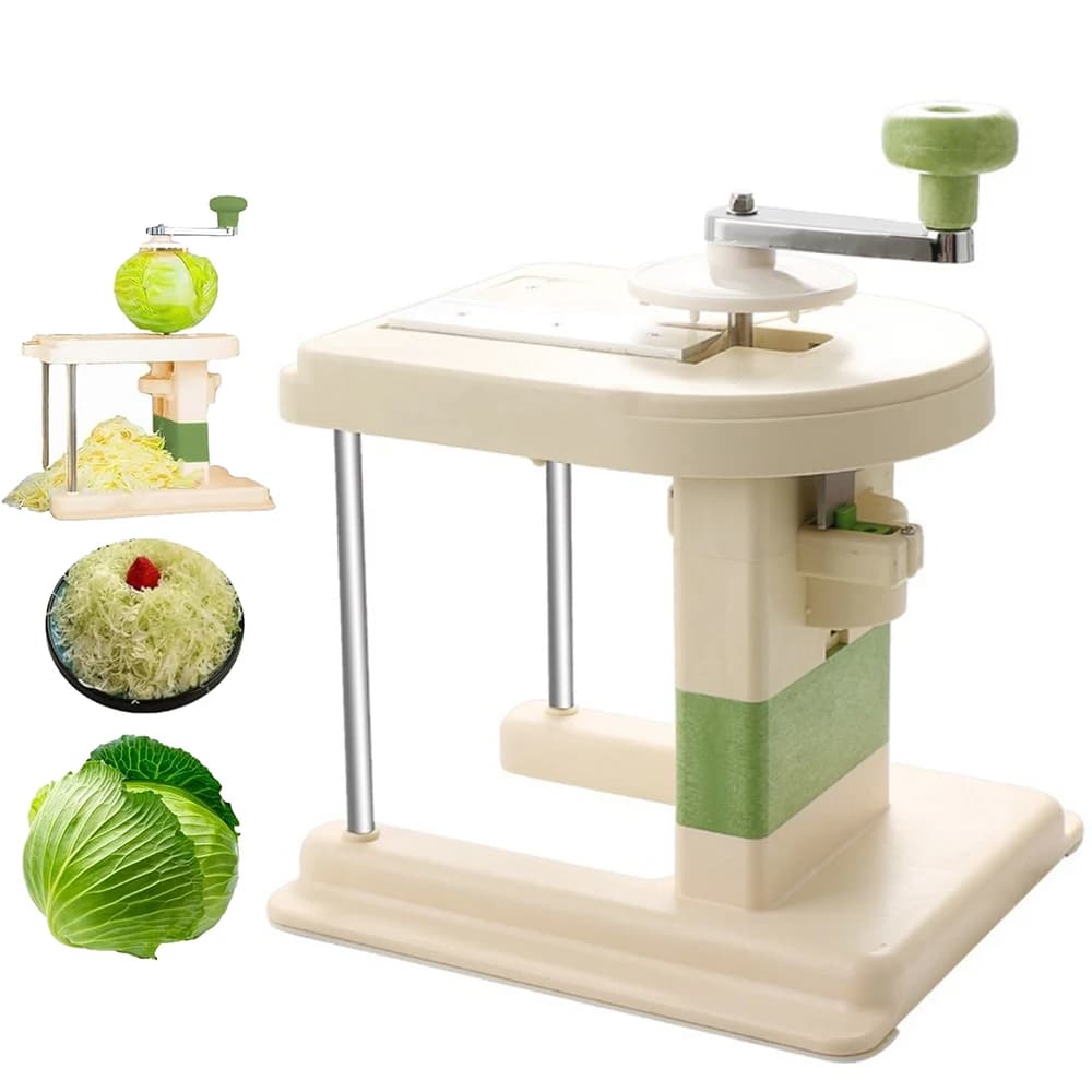 Affettaverdure multifunzione a spirale, rotante, per cavoli, insalate, verdure, zucchine e pasta di verdure.