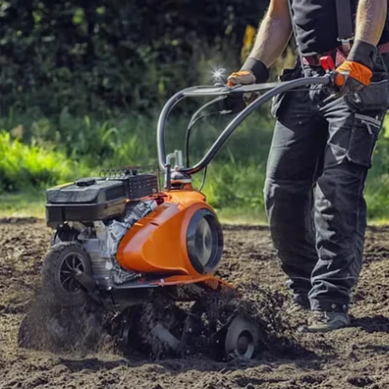 Micro Tiller TF230: Nuova Motozappa Agricola Multifunzione a Benzina per Lavorazione del Terreno (Personalizzabile)