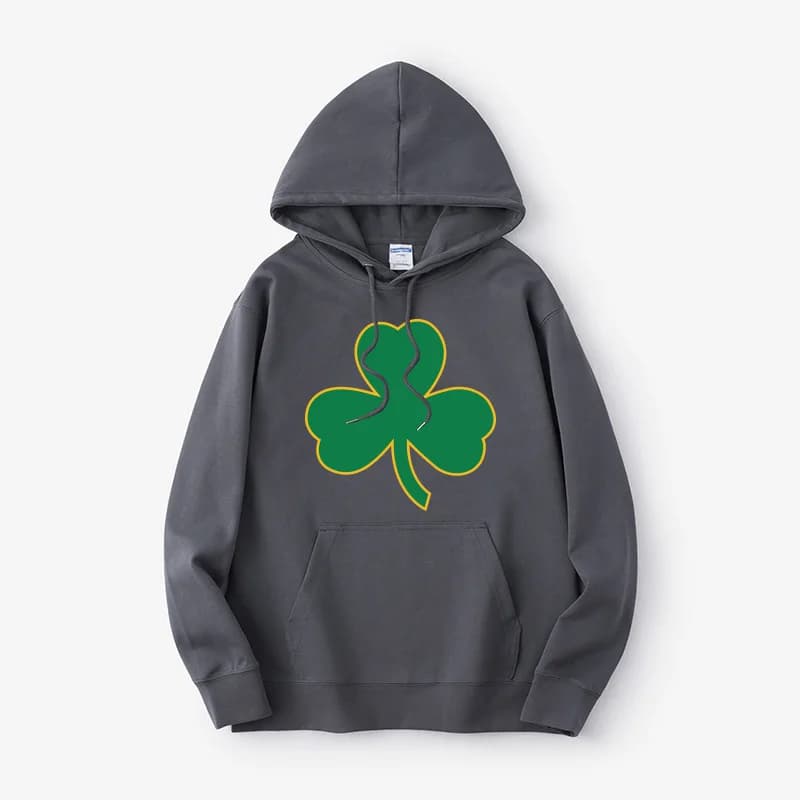 Celtics Logo Hoodie Sweatshirt Casual Basketball Sportswear Unisex Oversize Comfortable Cotton Polyester Hooded Pullover