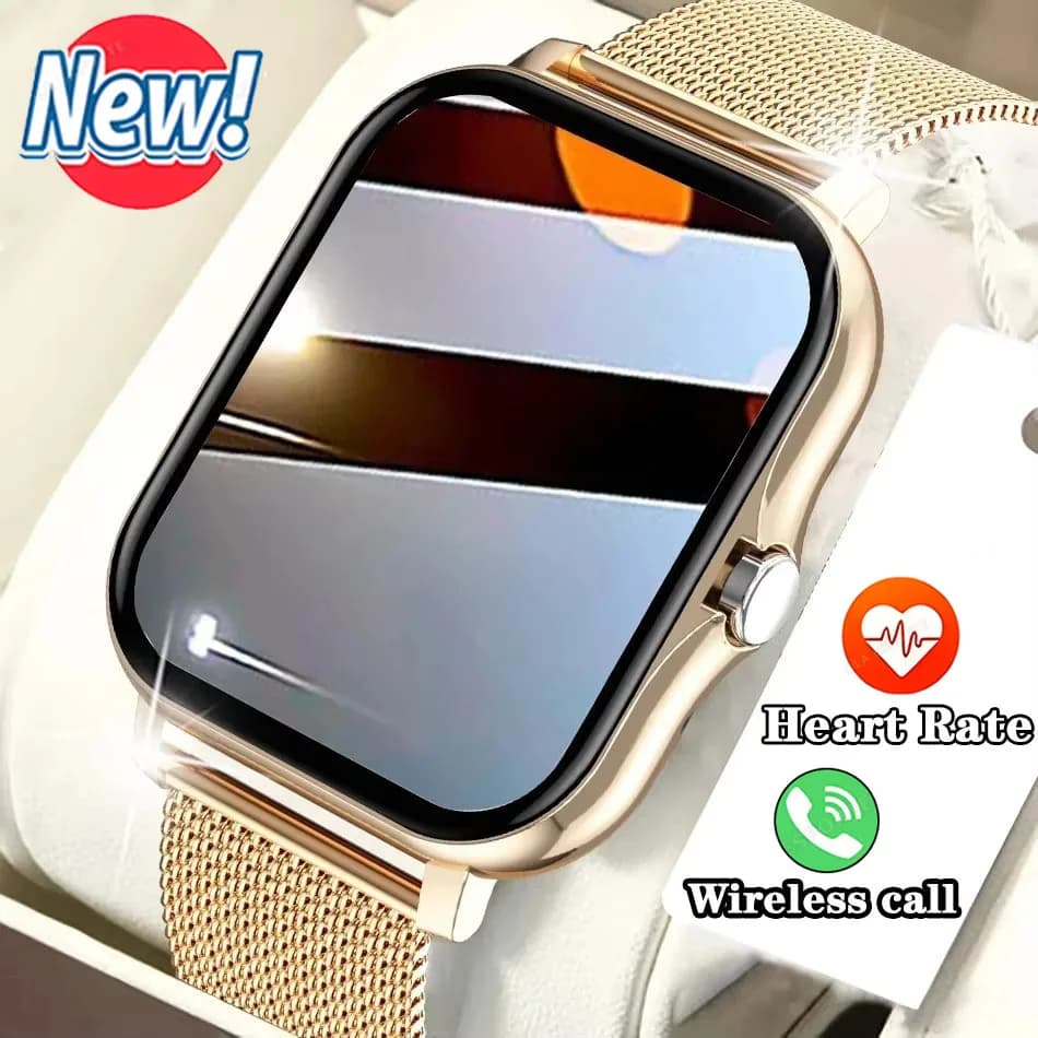 New Bluetooth Smart Watch Man Woman Message Reply Calls Sleep Monitor Sports Pedometer Information Notices Smartwatch 2025