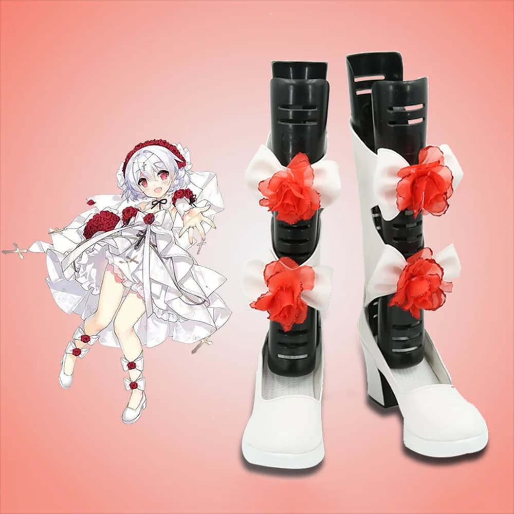 Honkai Impact 3 Theresa Apocalypse Cosplay Scarpe Stivali Gioco Anime Halloween Natale RainbowCos0 W2772