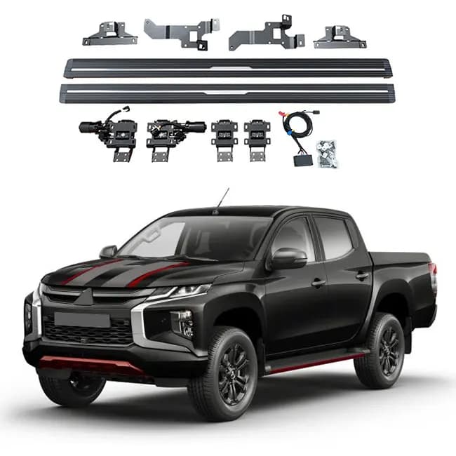 Exterior Accessories Hot Sale 4x4 Pickup Electric Running Boards For Mitsubishi TRITON L200 DOOR Step Threshold
