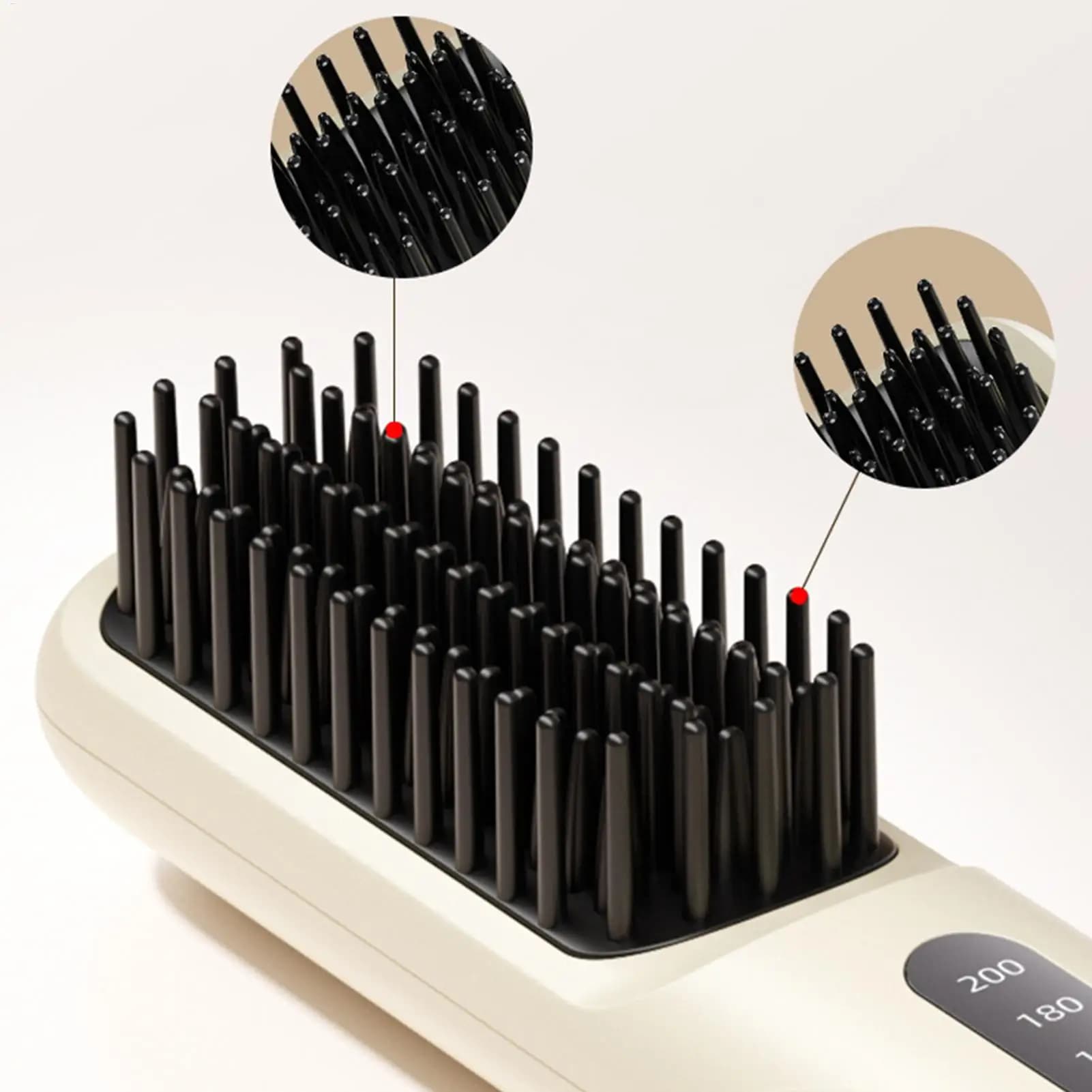 Widthless Brush, Styling Tool for Rechargeable Hair, for Home, Apartment, Salon, Travel and Job