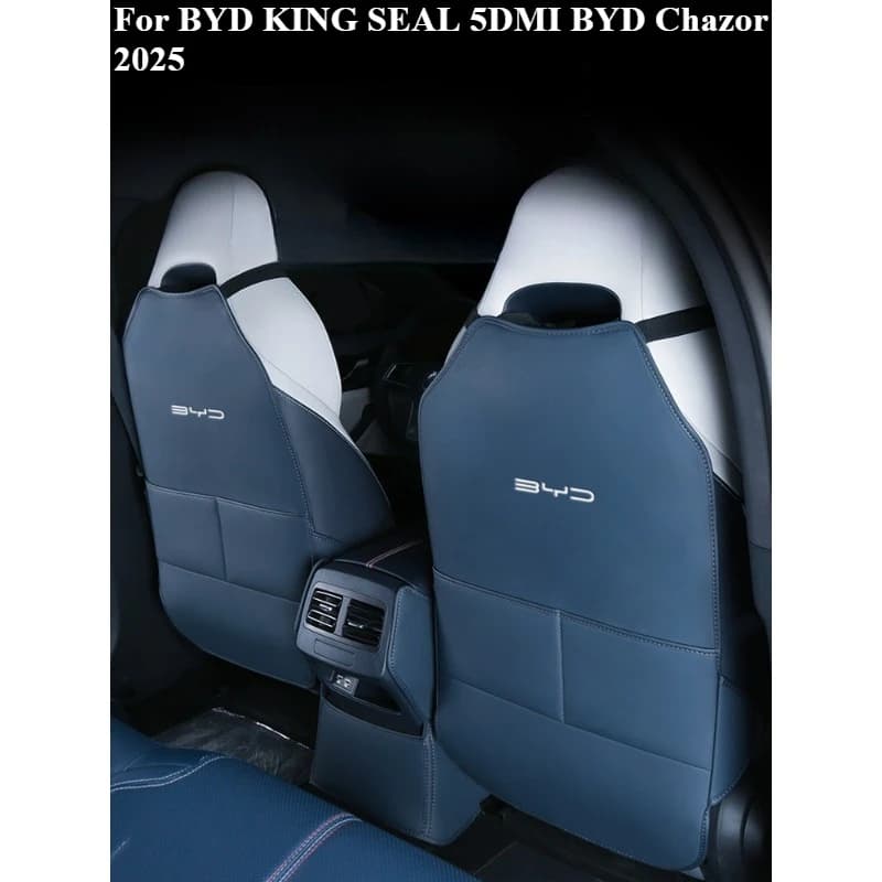 Per BYD KING SEAL 5DMI BYD Chazor 2025 Seggiolino auto Anti Kick Pad Sedile automatico Protezione posteriore Copertura Sedile Anti-sporco Pad