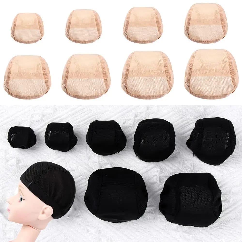 DIY Wig Toy Doll DIY Accessories Fixed Hair Head Headgear Hairnet Net Non-slip Hat Cap
