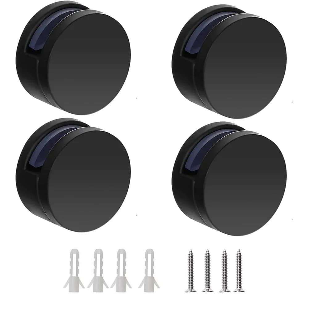 4 Set Clip per specchio Hardware per appendere specchio Clip per supporto per specchio Specchio da appendere per bagno di casa Toeletta in lega di zinco