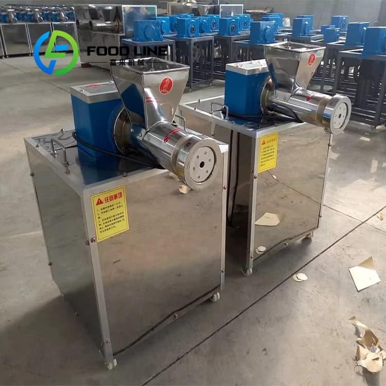 Macchina Automatica per Pasta e Noodle per Uso Domestico, Piccola Macchina per Maccheroni di Mais da Farina 220V con Motore, Componenti Principali per Uso Ristorativo