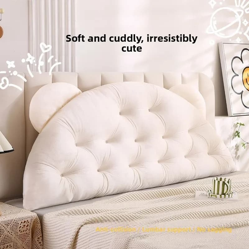 Nuovo Cuscino da Letto Stile Principessa 2026, Supporto Lombare Tatami, Morbido Cuscino per Dormitorio, Lettura e Gaming, Cuscino Grande