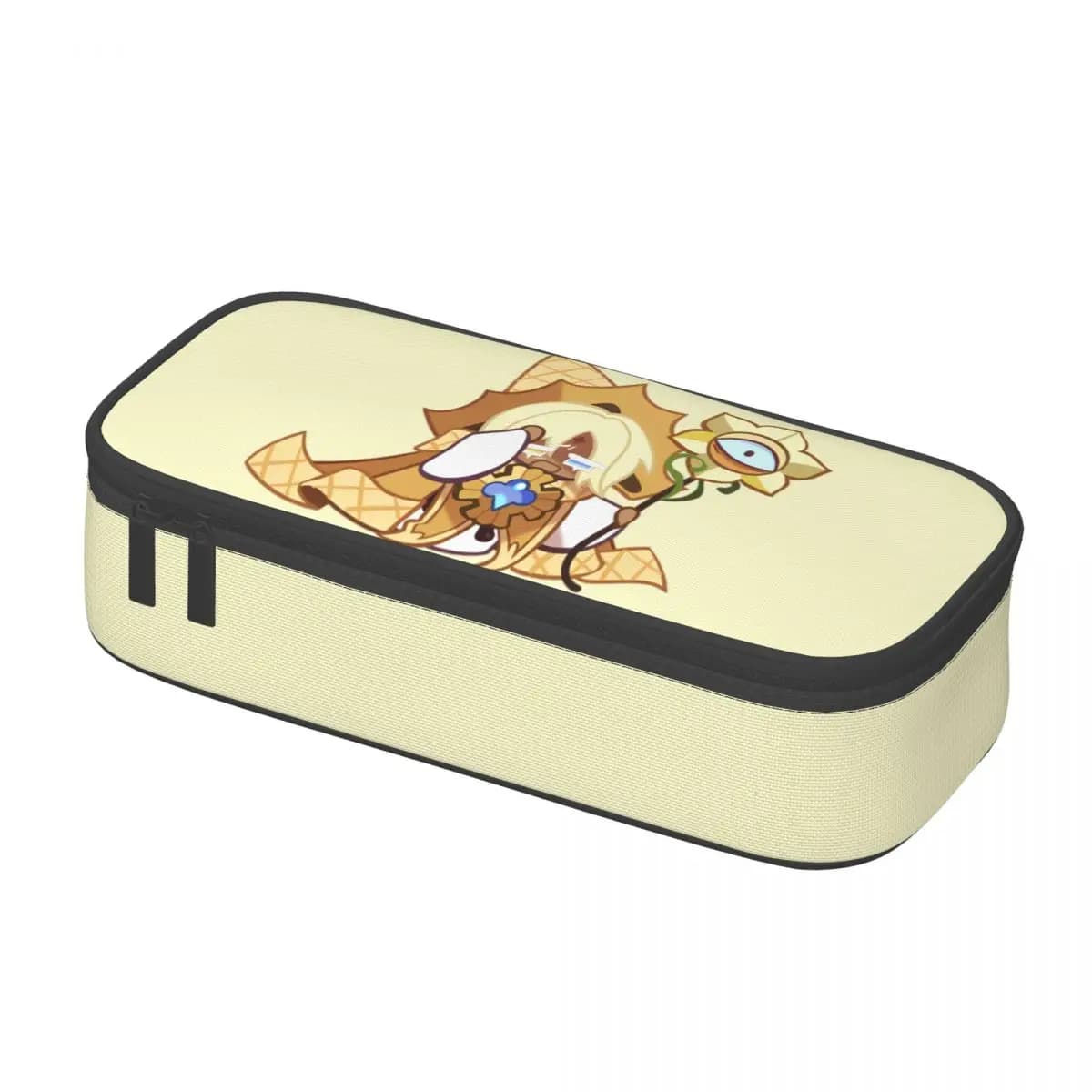 Astucci per matite Cookie Run Kingdom Astucci per biscotti alla vaniglia pura Portapenne Borsa grande per bambini Regali per ufficio Cancelleria