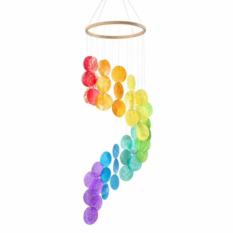 Dream Catcher Shell Wind Chime Handmade Wall Hanging Decor Gift
