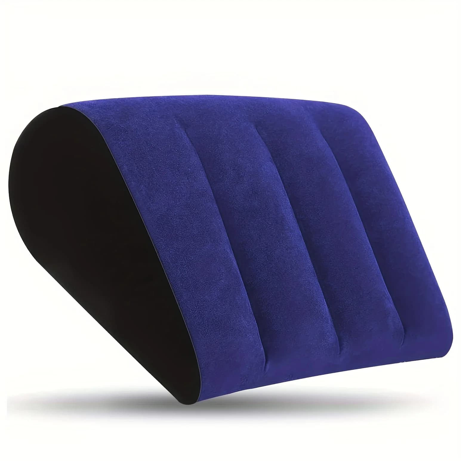 Cuscino a cuneo gonfiabile per viaggi Cuscino di supporto per gambe lombare leggero Cuscino per postura yoga Posizionatori per il corpo Cuscino da campeggio