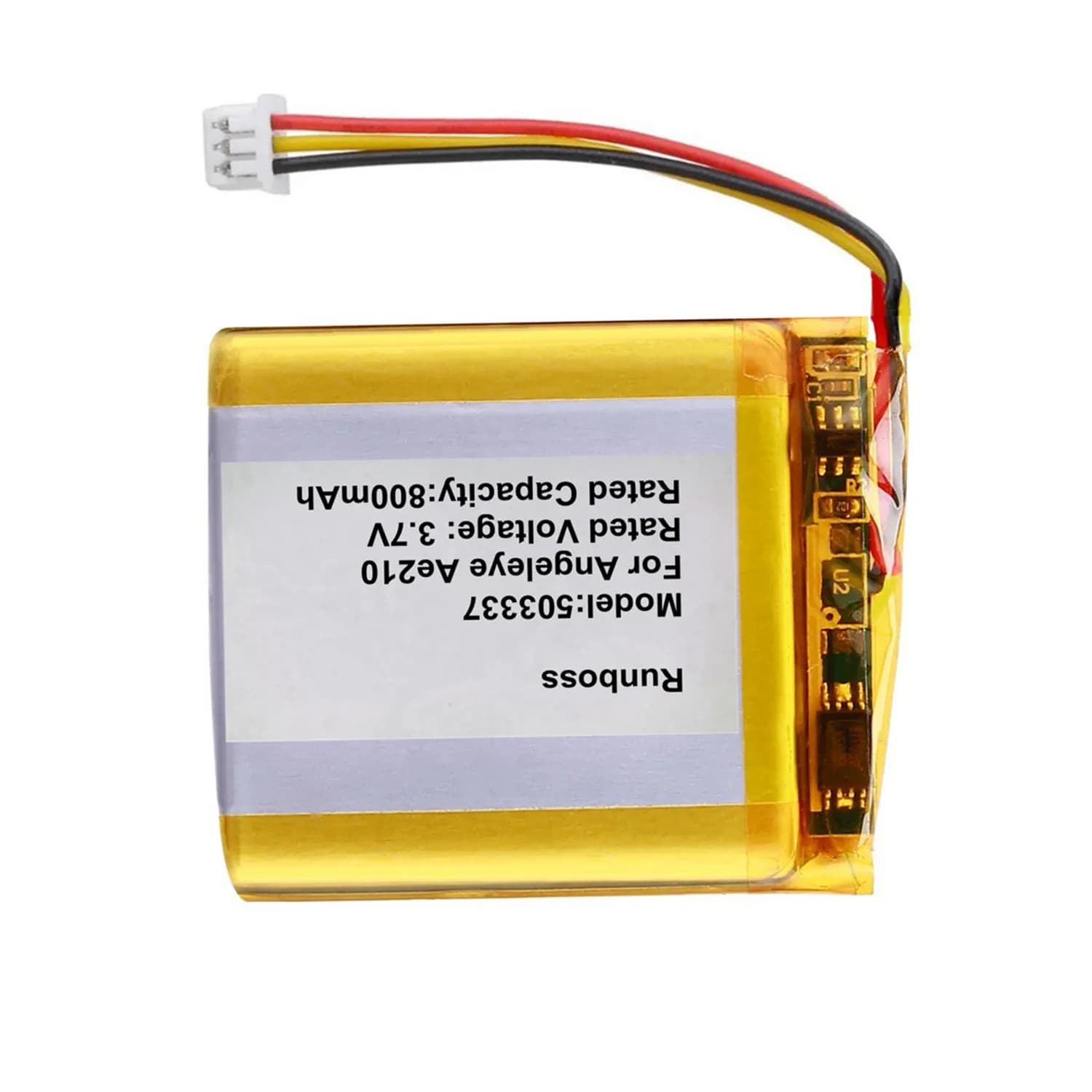 1-10PCS Baby Monitor 3.7V 800mAh 503337 Polymer Lithium Battery For VB603 Monitor Smart Watch Speaker Angeleye Ae210 Video