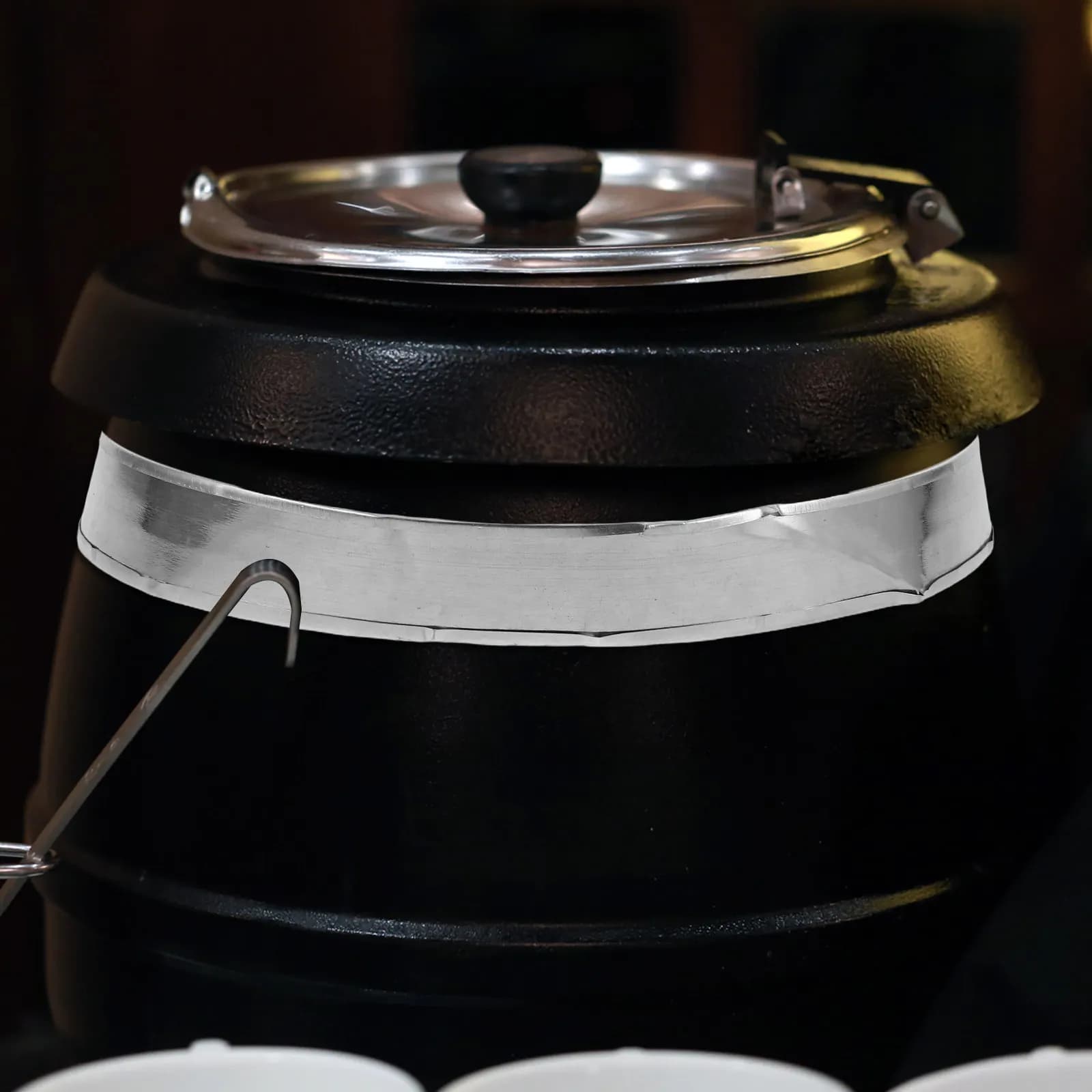 Stainless Steel Electric Vibes with Buffet, Restaurants and Catering Ring, Maintains the Hot Food Ready to Serve