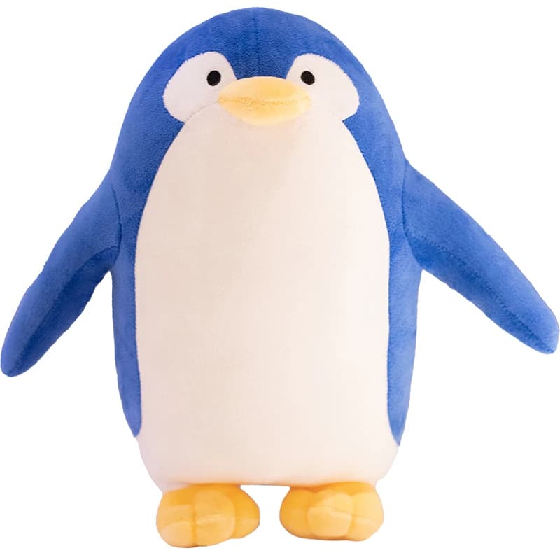 15-80cm New Blue Cloth Lion Doll Penguin Toy Muppet peluche Anya Forger peluche cuscino