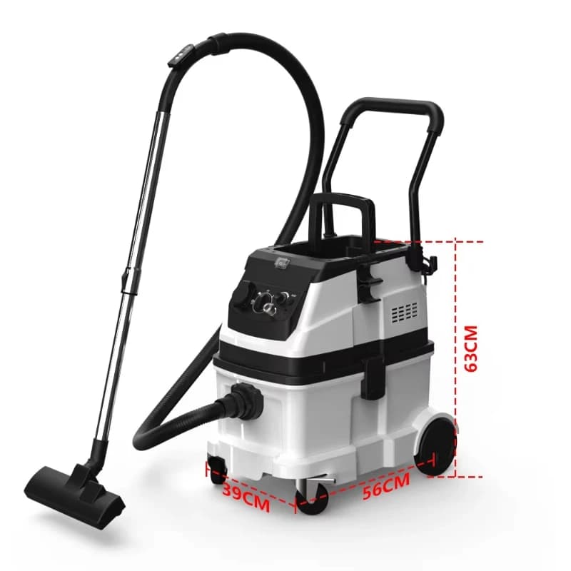 Electric industrial vacuum cleaner, wet and dry function handheld water filter