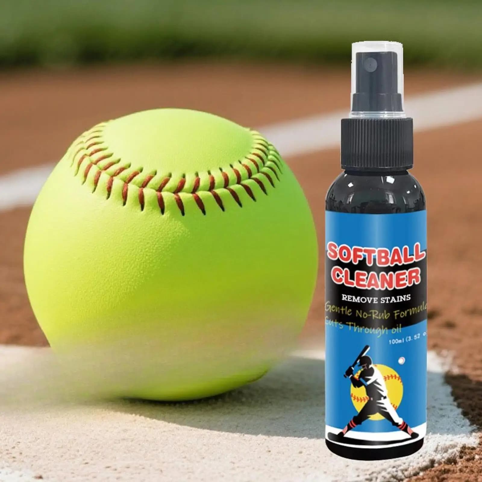Detergente per Softball, Soluzione Efficace per la Pulizia di Attrezzature Fitness, Manubri, Kettlebell, Igiene durante l'Allenamento, Uso Portatile