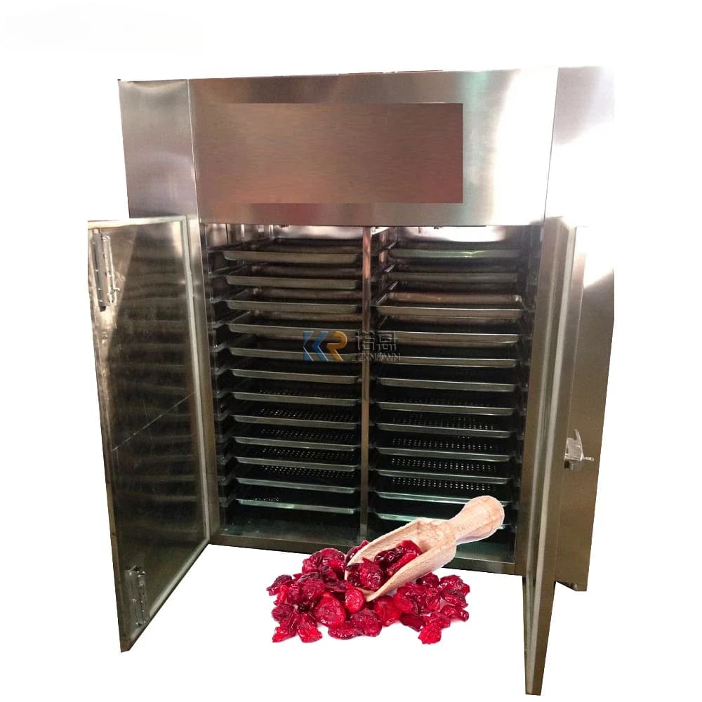 Essiccatori da forno per disidratatore commerciale transfrontaliero per frutta e verdura Essiccazione di peperoncino rosso Macchina per torrefazione secca 12 vassoi