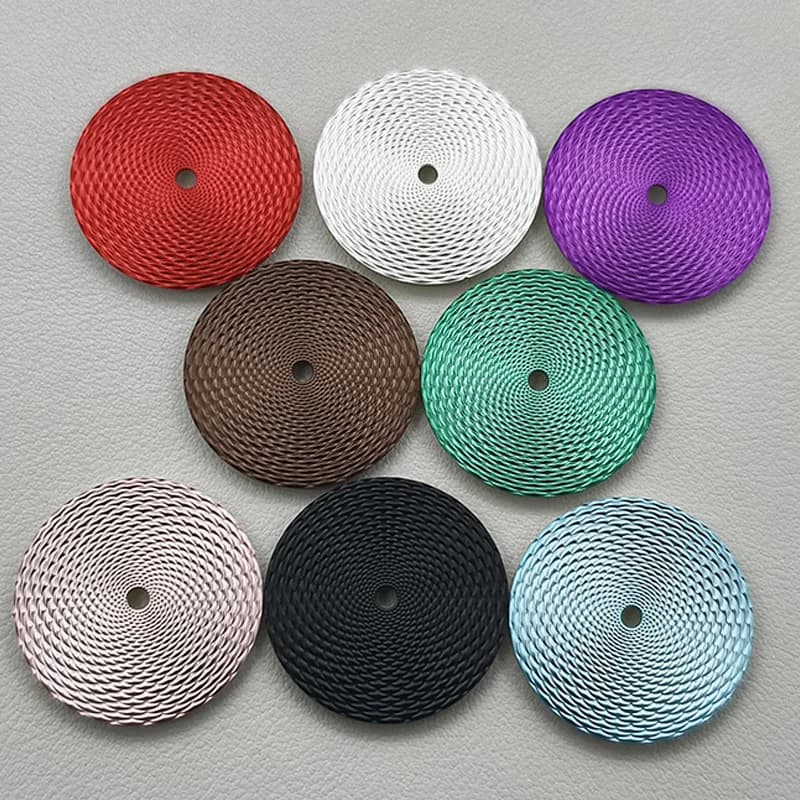 NH35 NH36 Watch Dial Pinecone Pattern Style 28.5mm Dial Fit NH35 NH36 Mechanical Movement Replace Men Watch Part