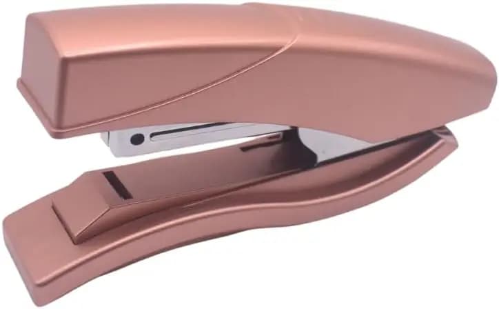 Cucitrice da Scrivania Ergonomica per Ufficio, Design con Impugnatura Confortevole, Facile da Caricare e Senza Inceppamenti